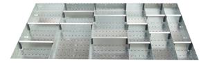 20 Compartment Steel Divider Kit External 1300W x750 x 75H Bott Cubio Metal Drawer Divider Kits 31/43020701 Cubio Divider Kit ETS 13775 7 20 Comp.jpg